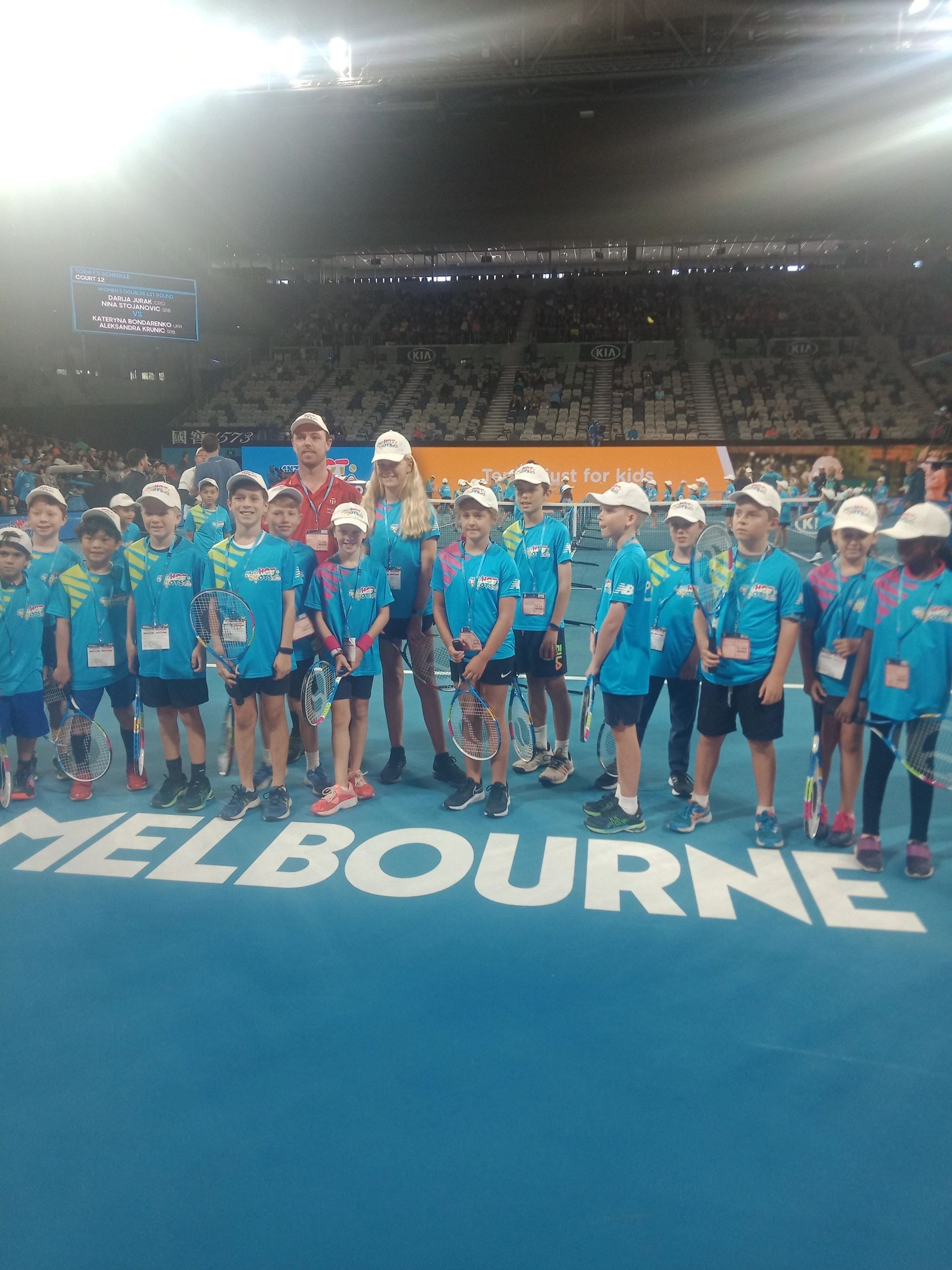 Chelsea Heights Tennis Academy coaching session